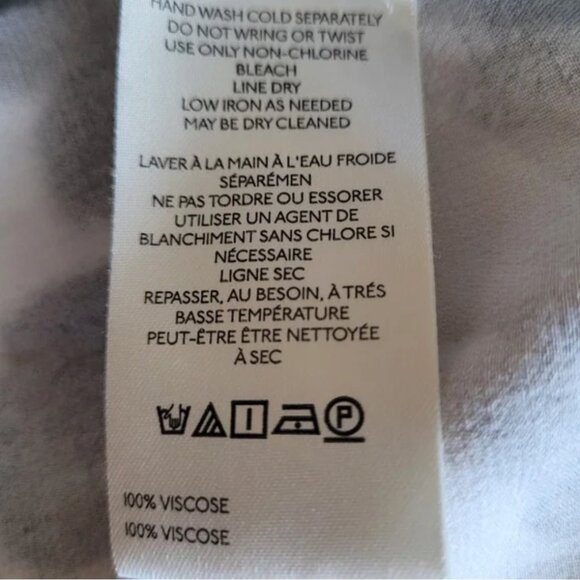 Anthropologie Cow Print Maxi Skirt size L - Picture 6 of 6